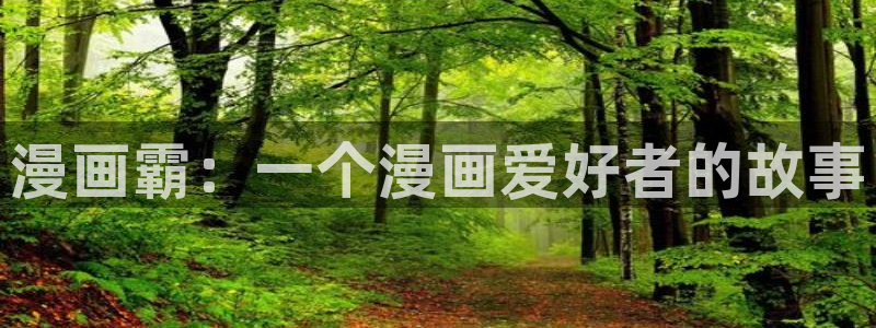 香蕉漫画免费漫画在线阅读：漫画霸：一个漫画爱好者的故事